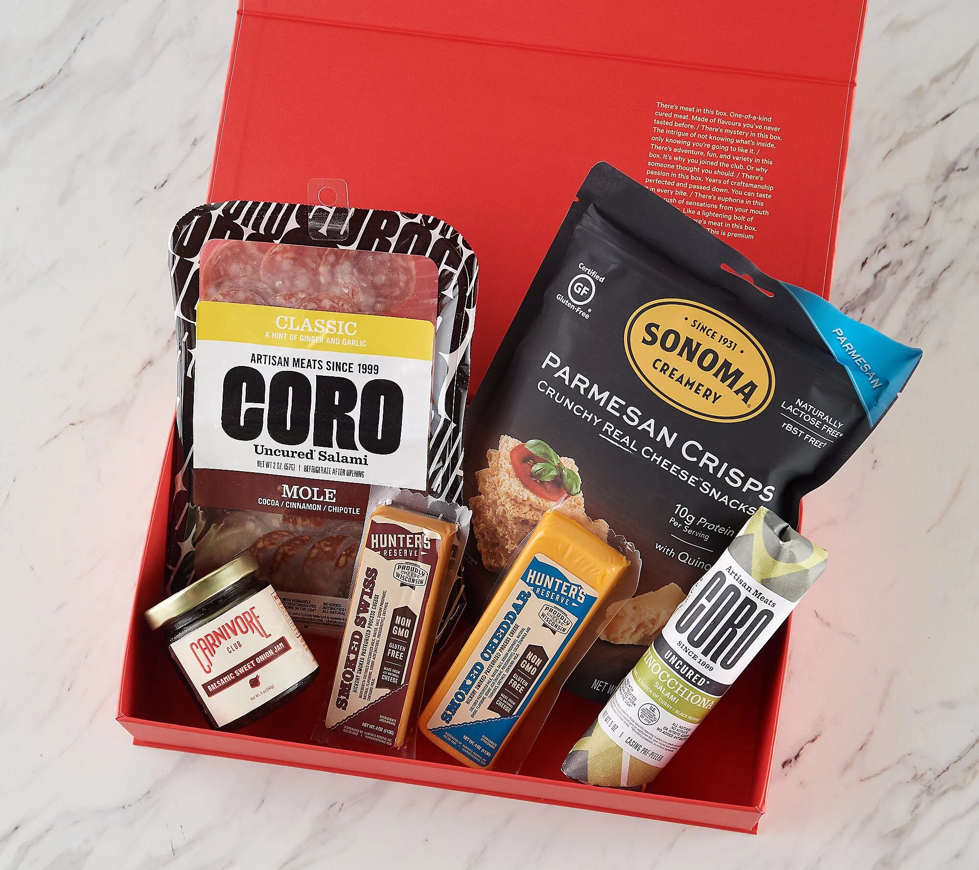 All-Natural Sausage & Cheese Gift Box