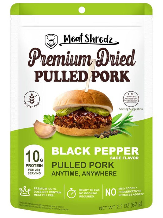 Black Pepper Pulled Pork (Meat Shredz)